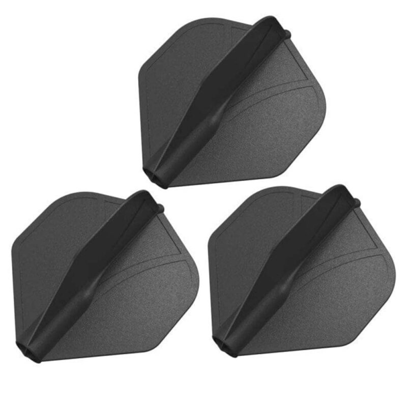 Billaresbalsalobre Plumas Shot Airfoil Molded Flight No.2 Black SH-SF5505-BL - Imagen 4