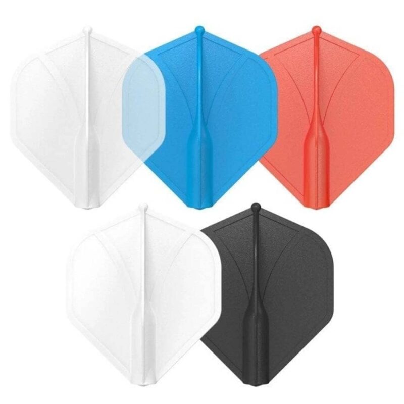 Billaresbalsalobre Plumas Shot Airfoil Molded Flight No.2 Black SH-SF5505-BL - Imagen 6