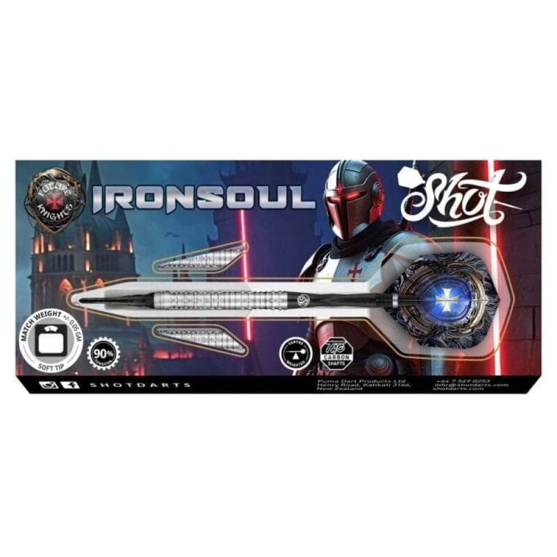 Billaresbalsalobre Dardos Shot Future Knights Ironsoul 90% 20gr SH-KISF-20 - Imagen 6
