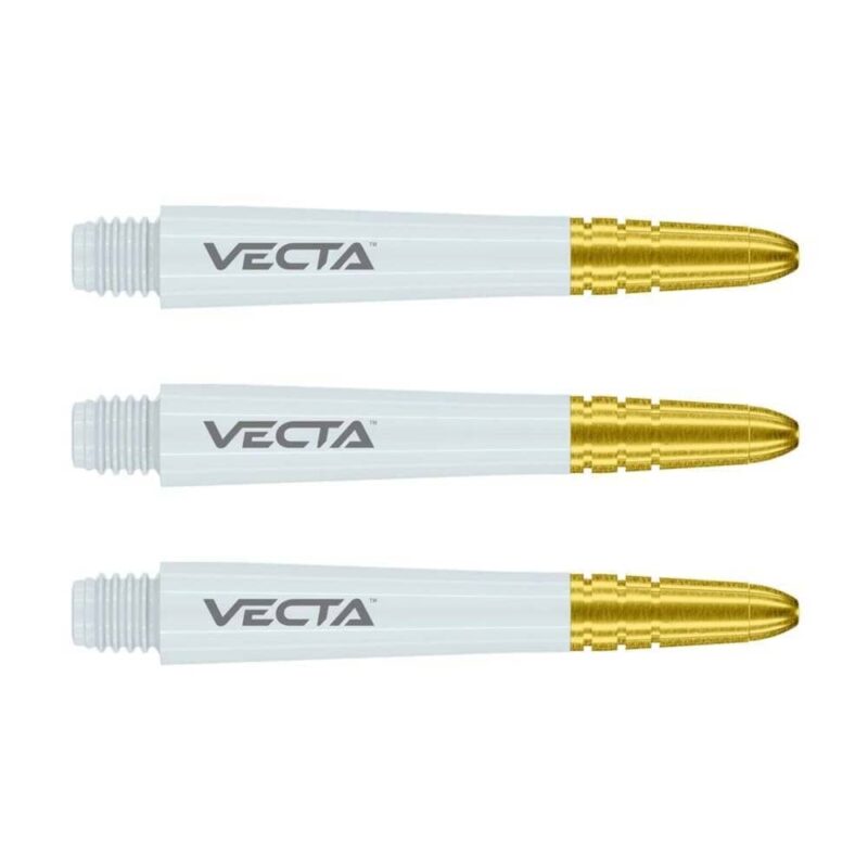 Billaresbalsalobre Cañas Winmau Darts Vecta Shaft Blanco Dorado 40mm  7025.213 - Imagen 3
