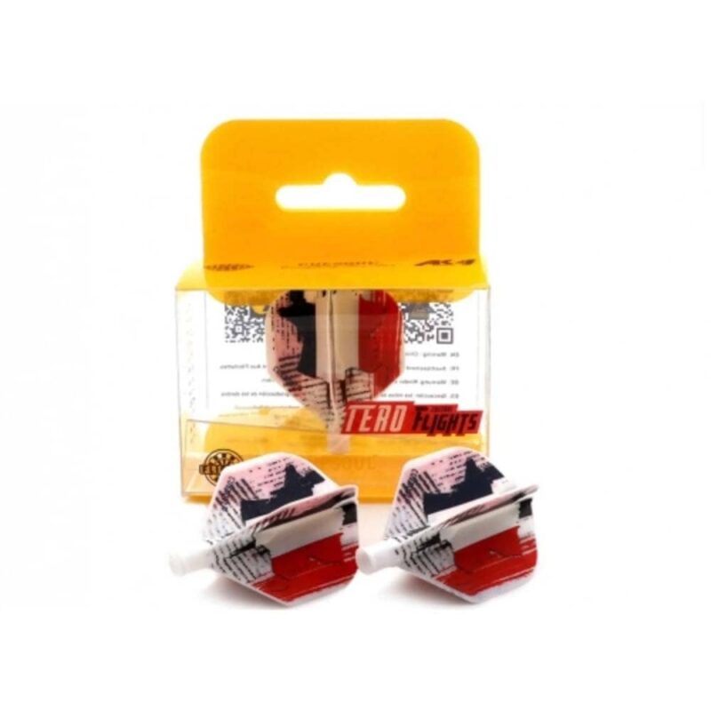 Billaresbalsalobre Plumas Flights Darts Cuesoul Tero AK4 Bandera Francia Standard CS-AK4+2-4 - Imagen 5