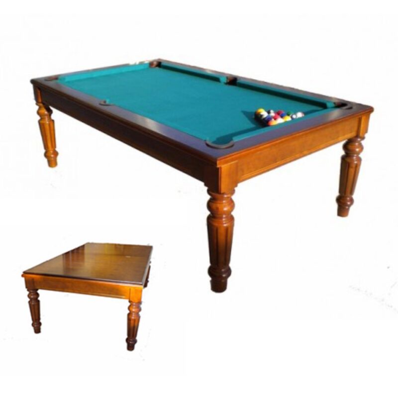 Billaresbalsalobre Billar Americano Convertible a Carambolas Modelo Sevillano + Tapa 5-6-7 ft 1.60x0.80m 53274