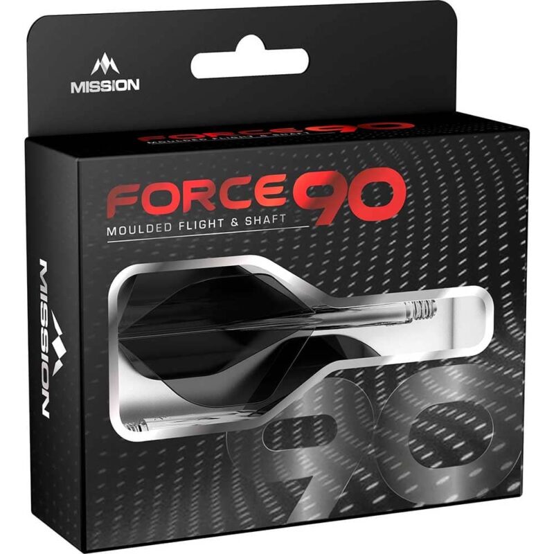 Billaresbalsalobre Plumas Mission Force 90 Gradient No6 Negro Transparente - Imagen 3