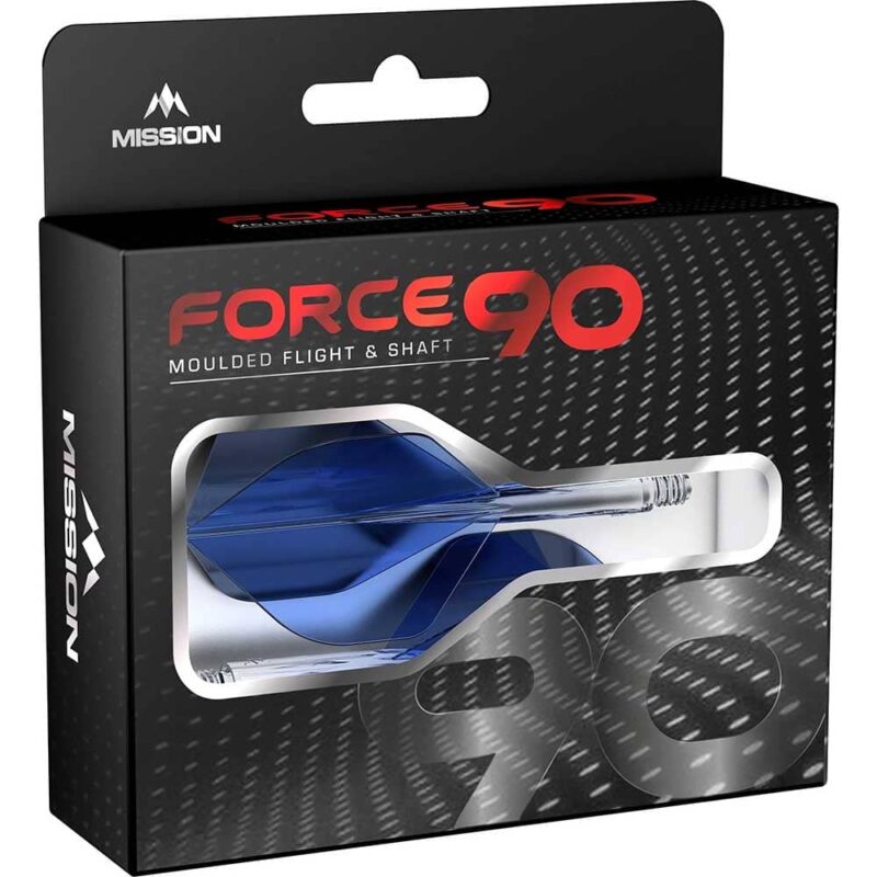 Billaresbalsalobre Plumas Mission Force 90 Gradient No6 Azul Transparente - Imagen 2