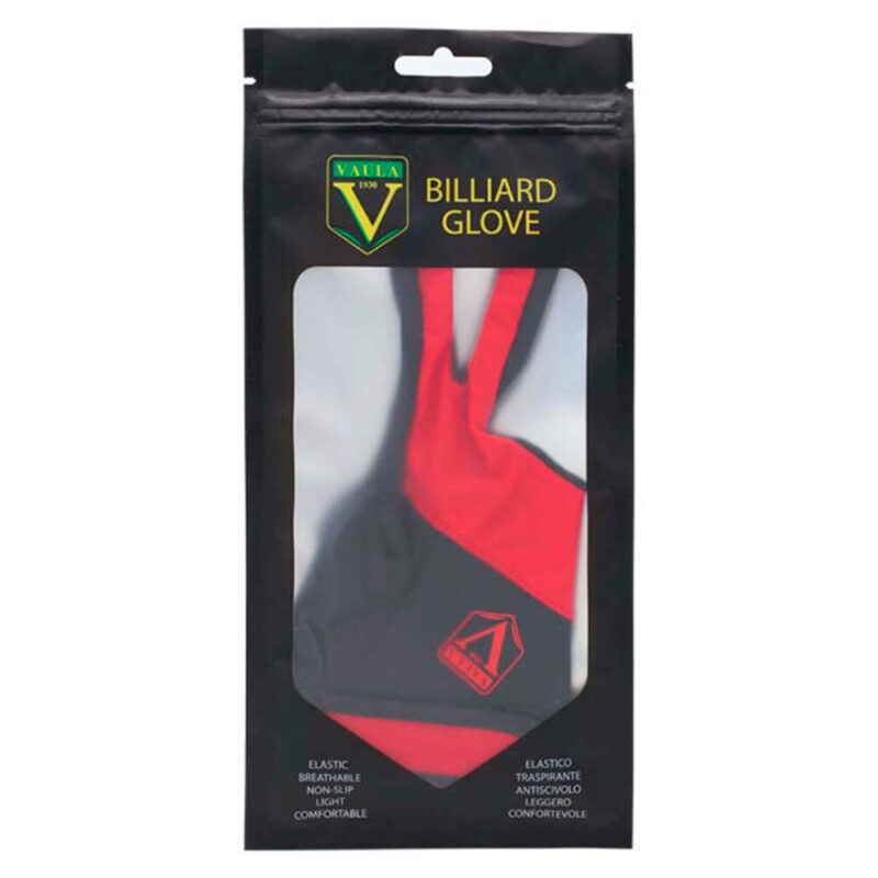 Billaresbalsalobre Guante Billar Vaula Pro DX Rojo Zurdo S 18462 - Imagen 3