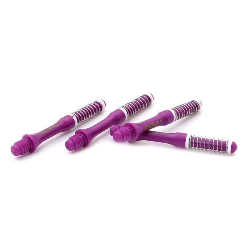 Billaresbalsalobre Cañas Shaft Cuesoul Tero Flights Purple Slim E 40mm AK7 CS-AK7+10XE40 - Imagen 4