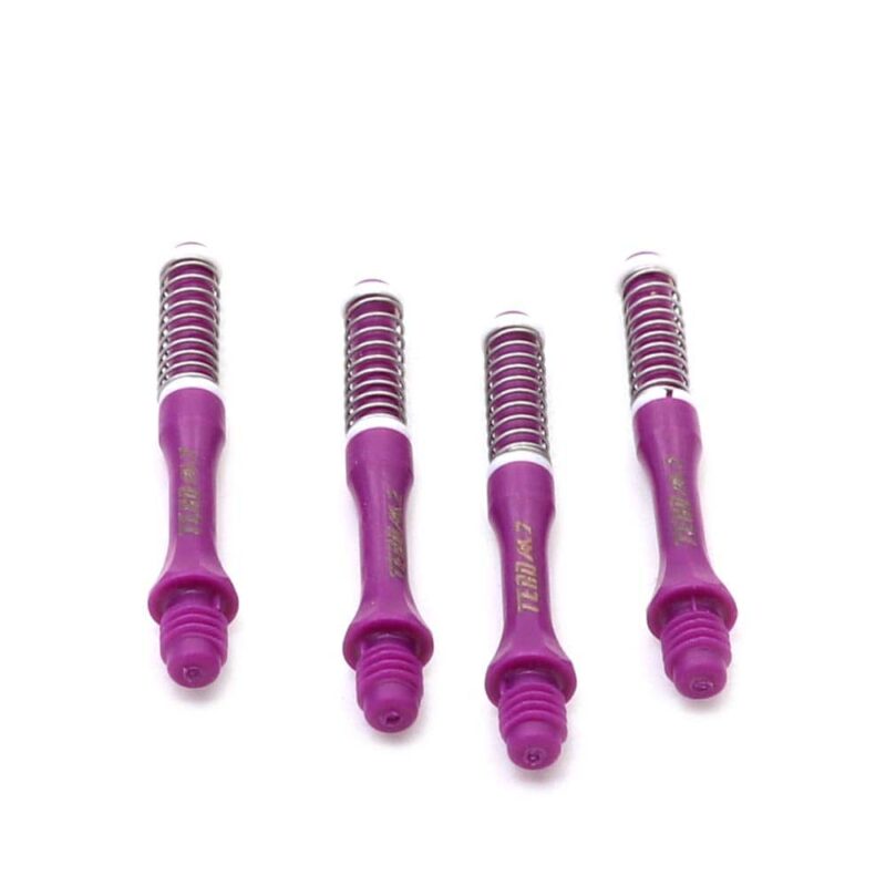 Billaresbalsalobre Cañas Shaft Cuesoul Tero Flights Purple Slim E 40mm AK7 CS-AK7+10XE40 - Imagen 5