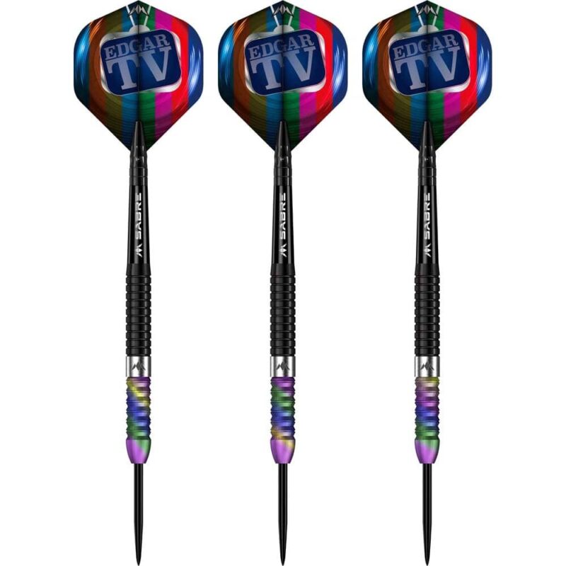 Billaresbalsalobre Dardos Mission Matthew Edgar Black PVD Coral 90% 21g Punta Acero D3640 - Imagen 3