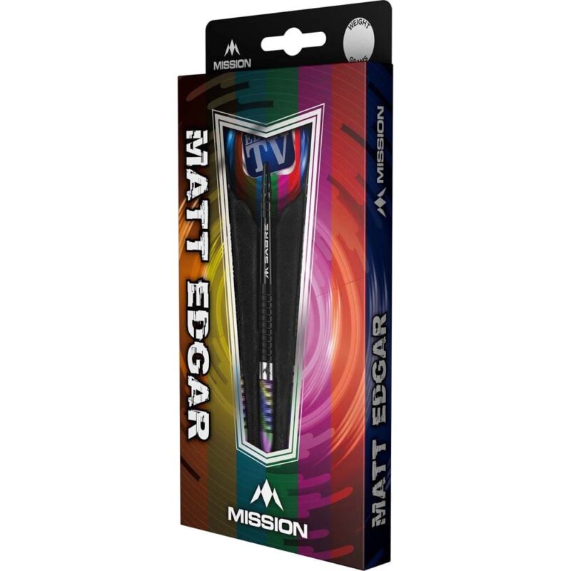 Billaresbalsalobre Dardos Mission Matthew Edgar Black PVD Coral 90% 21g Punta Acero D3640 - Imagen 6