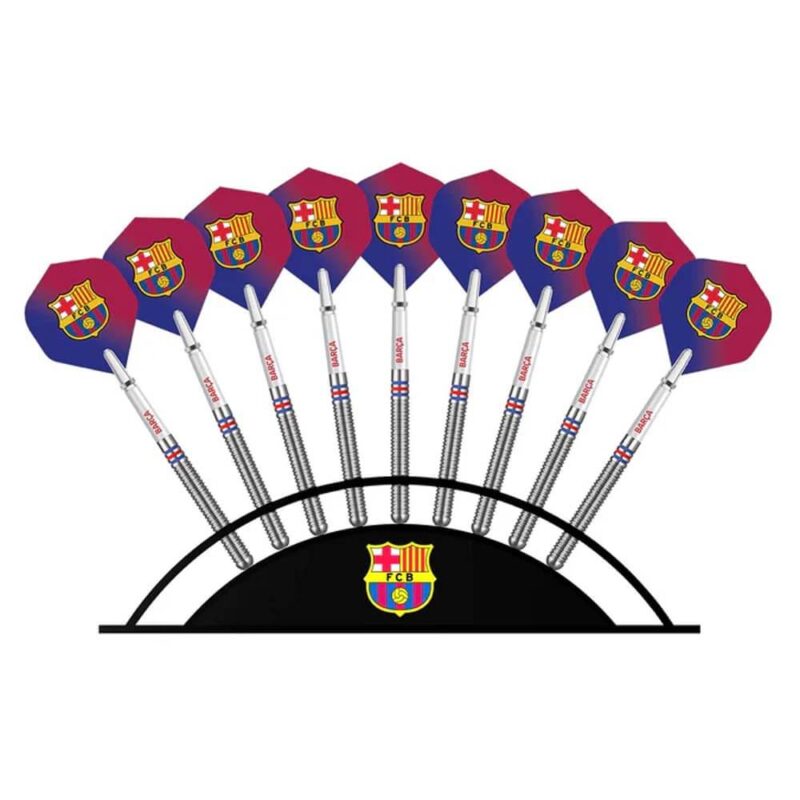 Billaresbalsalobre Expositor De 9 Dardos Con Licencia Oficial FC Barcelona BX235 - Imagen 3