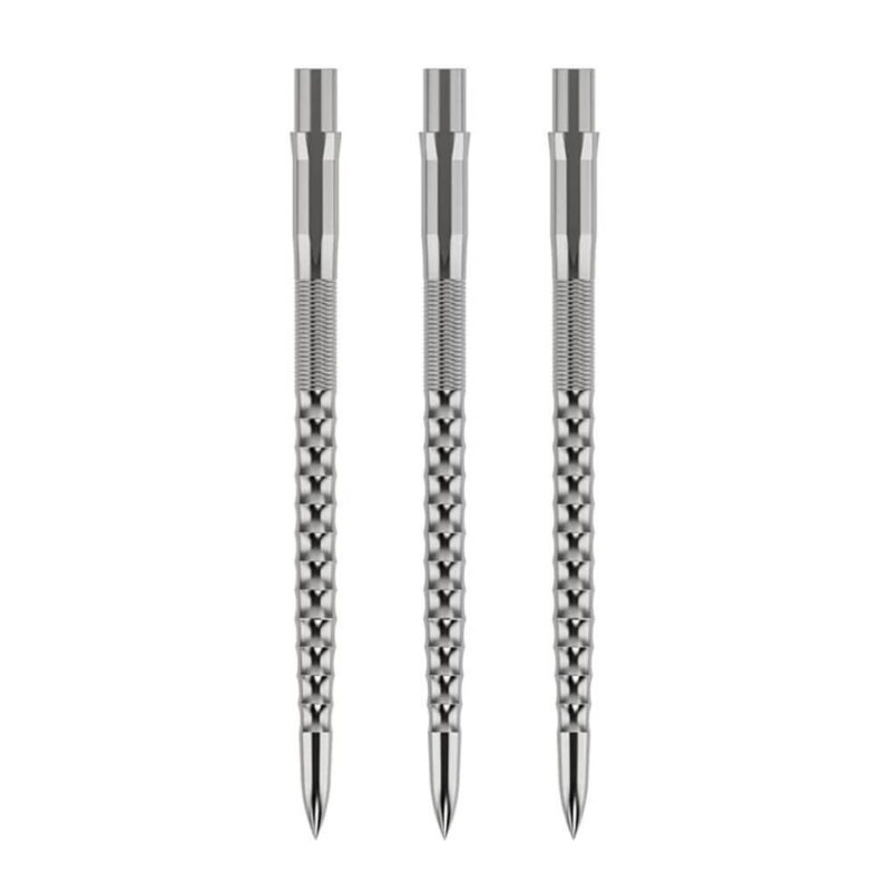 Billaresbalsalobre Punta Reemplazamiento Mission Caliburn Ripple Silver 26mm X2971 - Imagen 3