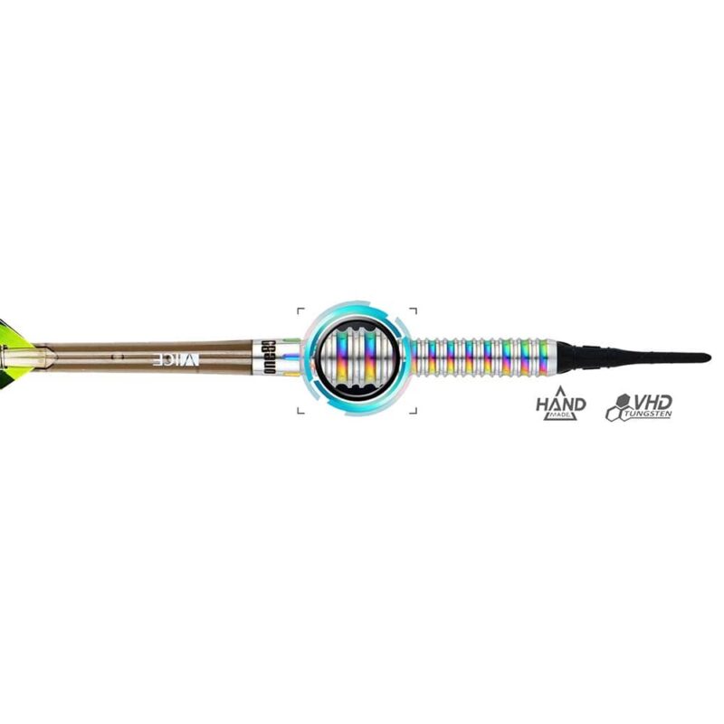 Billaresbalsalobre Dardos One80 Chameleon Allira Soft 18gr 90% 7664 - Imagen 2