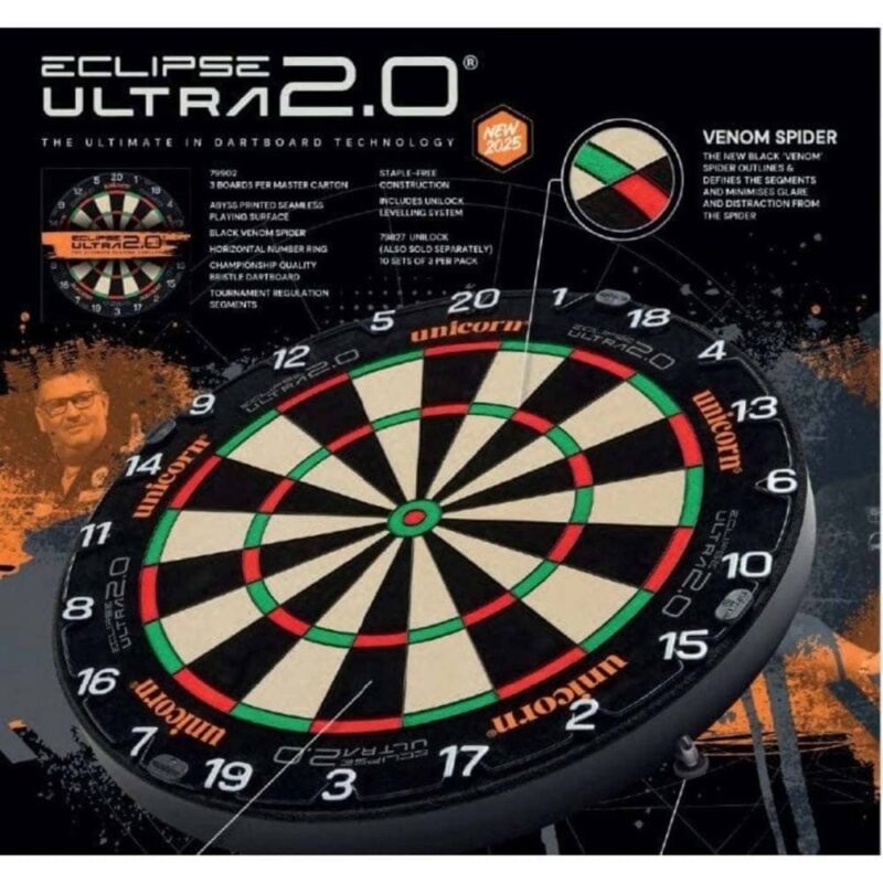Billaresbalsalobre Diana Unicorn Eclipse Ultra 2.0 Dartboard UN-79902 - Imagen 5