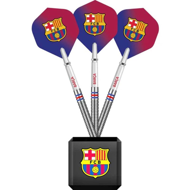 Billaresbalsalobre Expositor de dardos Cube con licencia oficial del FC Barcelona BX234 - Imagen 3