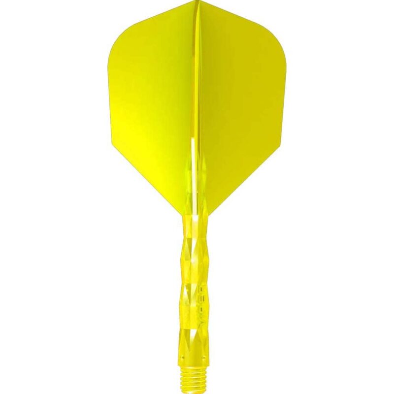 Billaresbalsalobre Plumas Viper Diamond Core Standard Amarillo Neon Larga 35-5330-11 - Imagen 2
