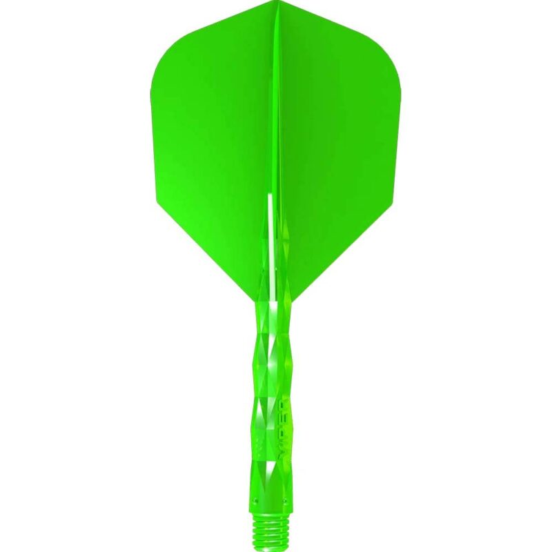 Billaresbalsalobre Plumas Viper Diamond Core Standard Verde Neon Larga 73mm 35-5330-10 - Imagen 2