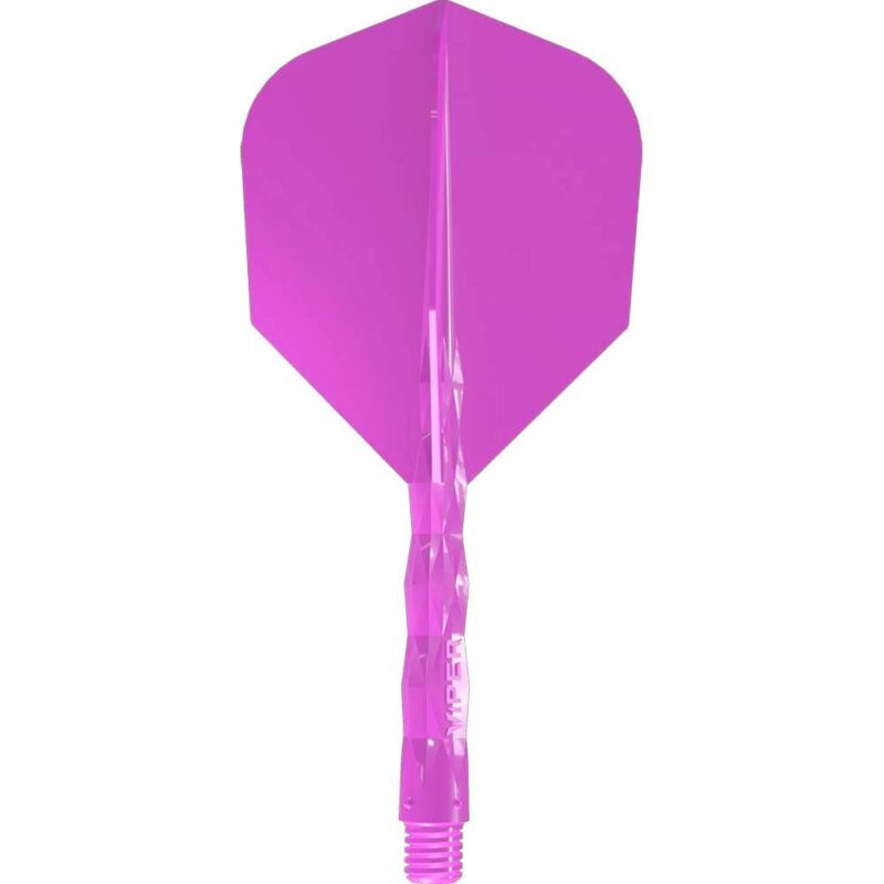 Billaresbalsalobre Plumas Viper Diamond Core Standard Rosa Neon Corta 61mm 35-5326-12 - Imagen 2