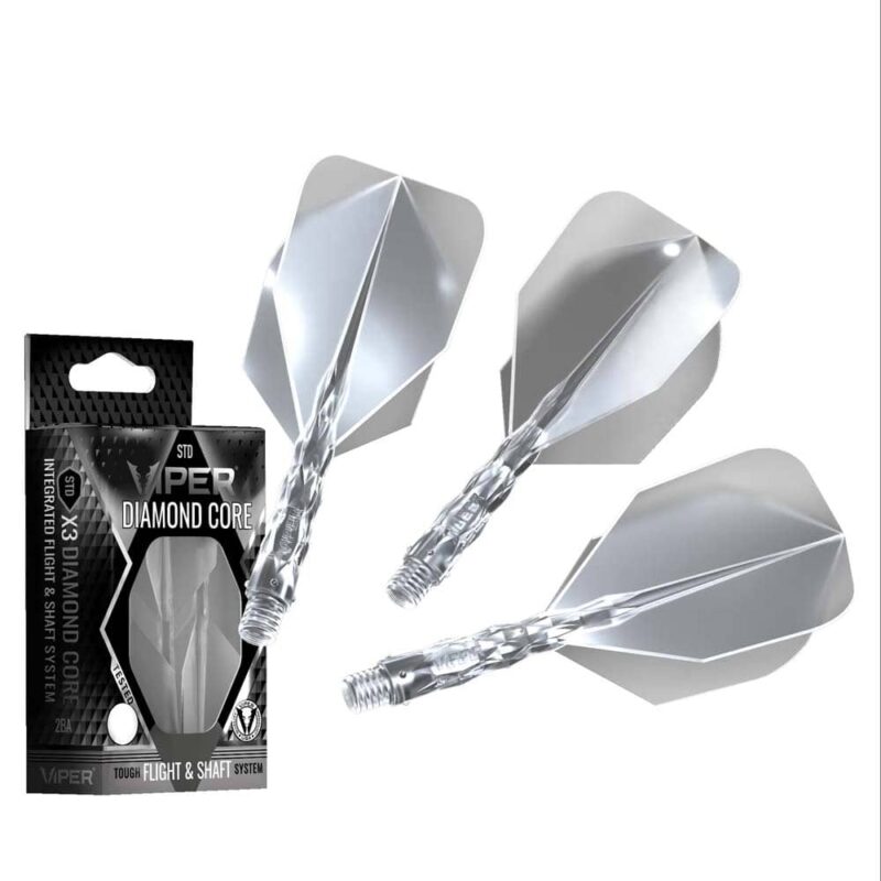 Billaresbalsalobre Plumas Viper Diamond Core Standard Transparente Corta 61mm 35-5326-19 - Imagen 3