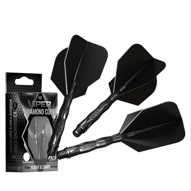 Billaresbalsalobre Plumas Viper Diamond Core Standard Negro Corta 61mm 35-5326-01 - Imagen 3