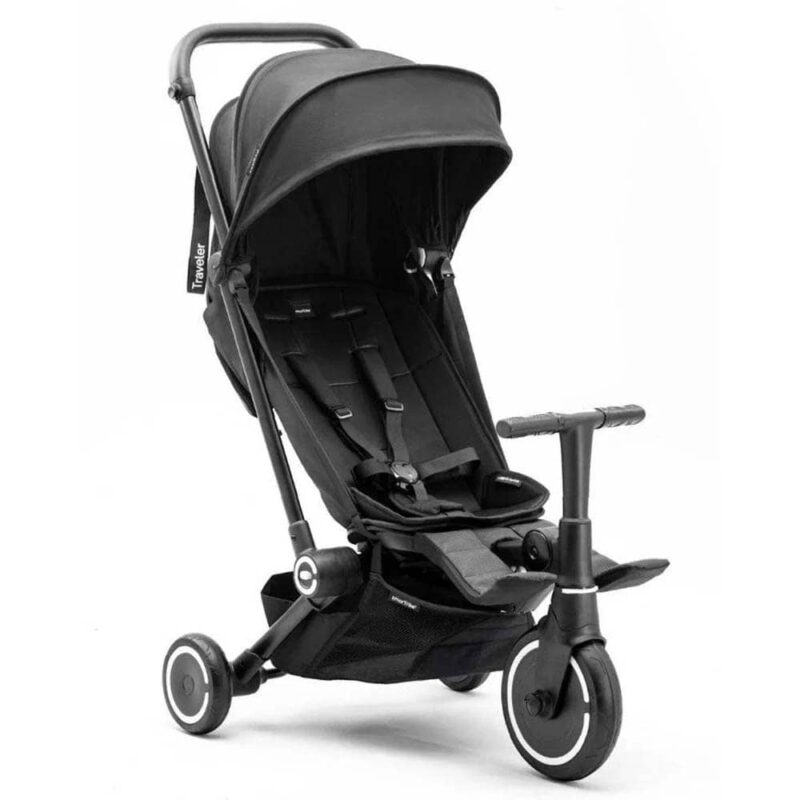 Billaresbalsalobre Silla de paseo y triciclo Smartrike Traveler Onyx Black ST0800
