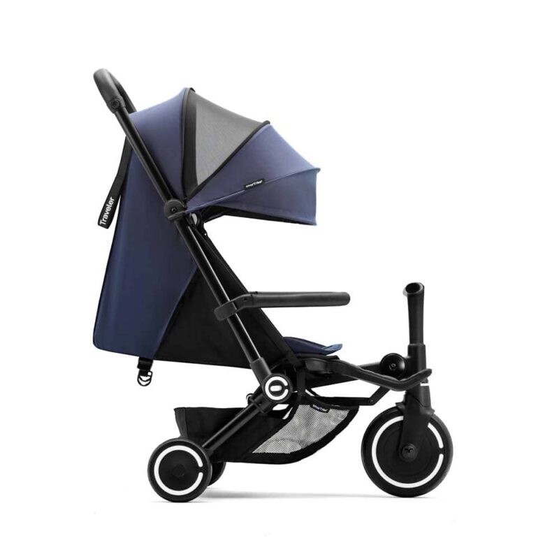 Billaresbalsalobre Silla de paseo y triciclo Smartrike Traveler Midnight Blue ST0804 - Imagen 2