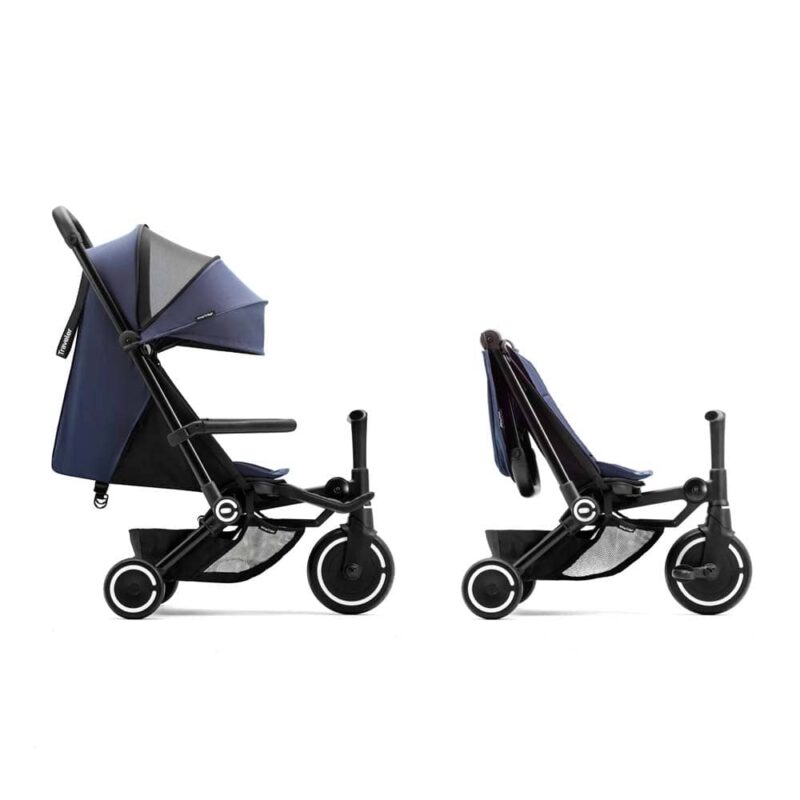 Billaresbalsalobre Silla de paseo y triciclo Smartrike Traveler Midnight Blue ST0804 - Imagen 5