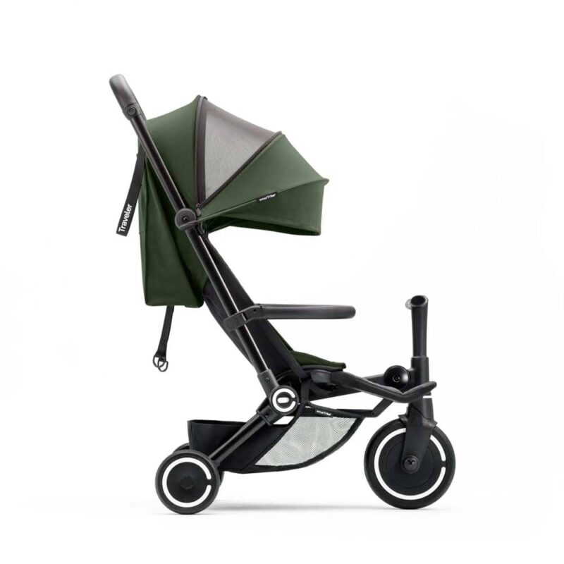Billaresbalsalobre Silla de paseo y triciclo Smartrike Traveler Forest Green ST0801 - Imagen 3