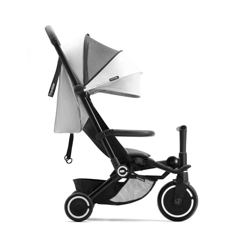 Billaresbalsalobre Silla de paseo y triciclo Smartrike Traveler Everest White ST0802 - Imagen 3