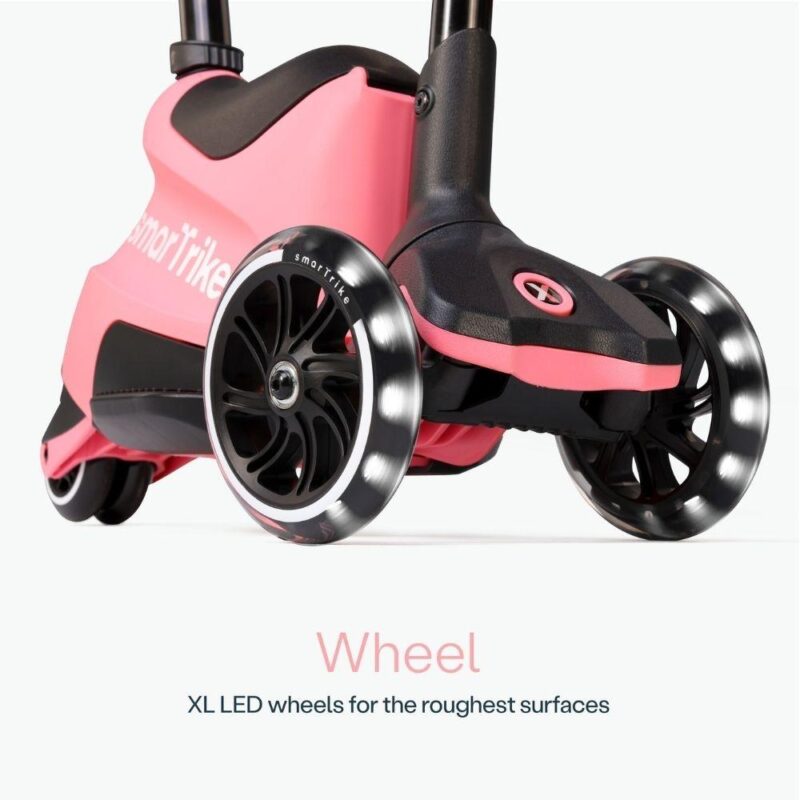 Billaresbalsalobre Patinete Smartrike Xtend Scooter-Ride On Salmón ST1306 - Imagen 5