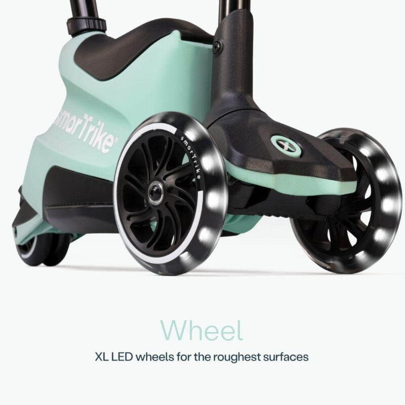 Billaresbalsalobre Patinete Smartrike Xtend Scooter-Ride On Verde Menta ST1308 - Imagen 5