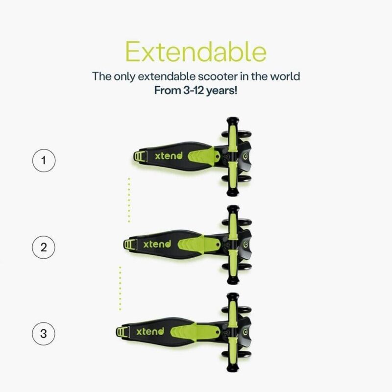 Billaresbalsalobre Patinete Smartrike Xtend Verde Lima ST1202 - Imagen 3