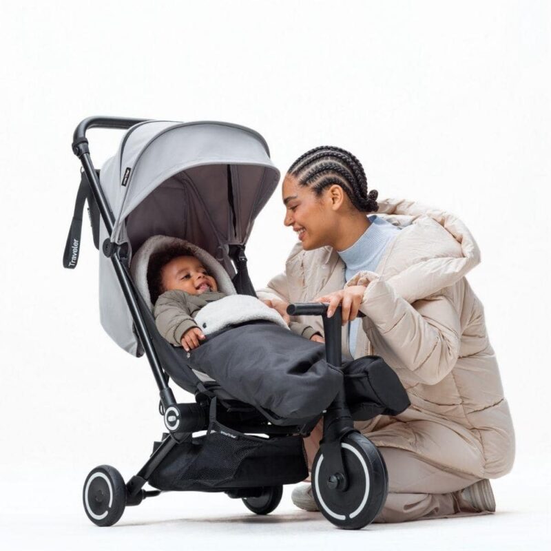 Billaresbalsalobre Saco polar para silla de paseo Smartrike Traveler ST0905 - Imagen 3