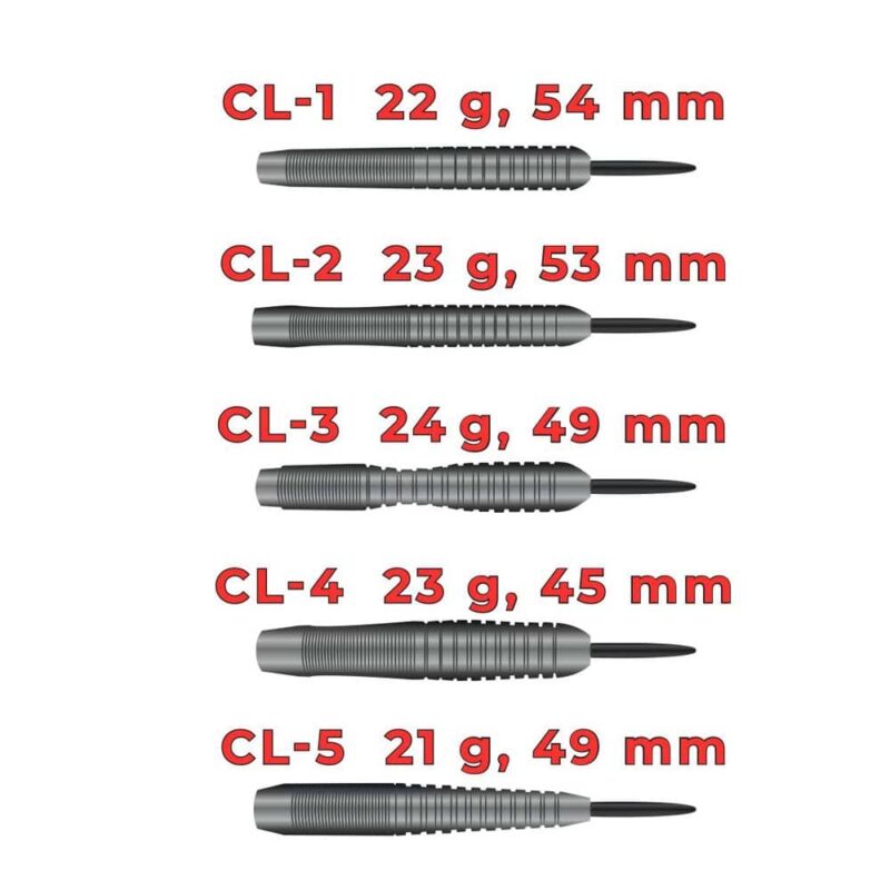 Billaresbalsalobre Dardos Karella Línea Comic CL-1 Steel 22gr 8399.01 - Imagen 7