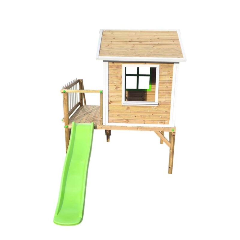 Billaresbalsalobre Casita elevada Masgames Flam (90 cm) madera panelada MA809585X - Imagen 5