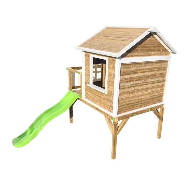 Billaresbalsalobre Casita elevada Masgames Flam (90 cm) madera panelada MA809585X - Imagen 6