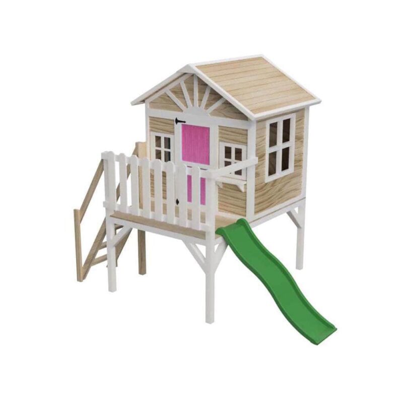 Billaresbalsalobre Casita elevada Masgames Visby (90 cm altura) madera panelada MA809599X - Imagen 5