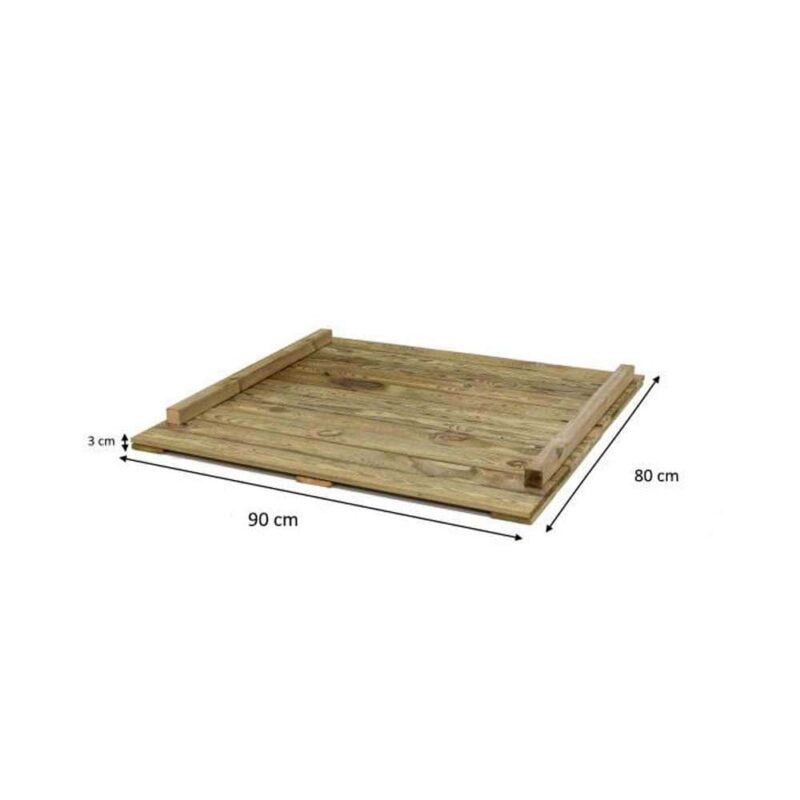 Billaresbalsalobre Suelo de madera para Casita infantil Masgames Visby MA800579 - Imagen 2
