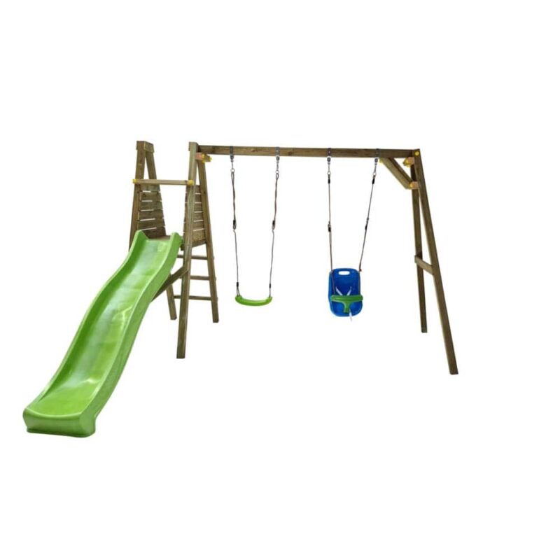 Billaresbalsalobre Parque infantil Masgames Lignum L con asiento de bebé MA700067
