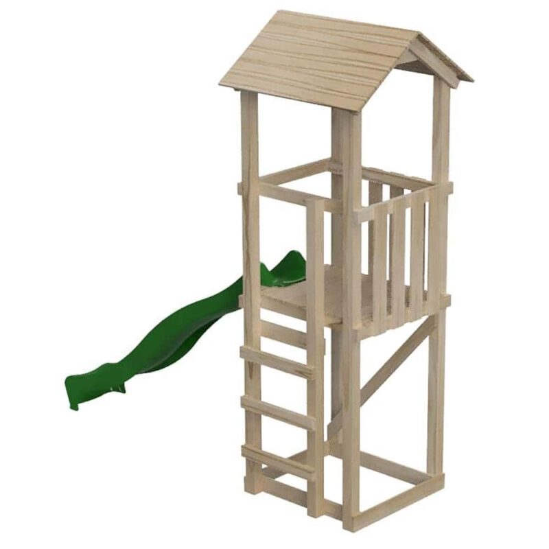 Billaresbalsalobre Parque infantil Masgames Carlit L con techo de madera MA700265