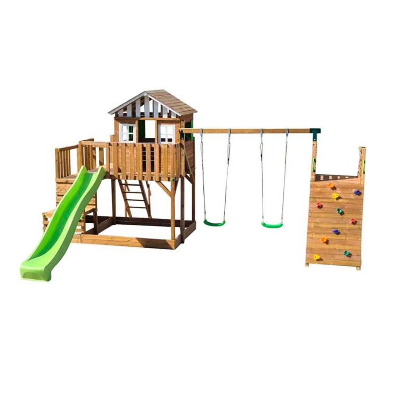 Billaresbalsalobre Parque infantil Masgames Siracusa XL con columpio doble y aventura MA700443X - Imagen 3