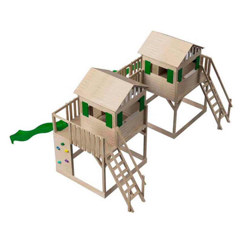 Billaresbalsalobre Parque infantil Masgames Superpop L con 2 toboganes MA700450 - Imagen 4