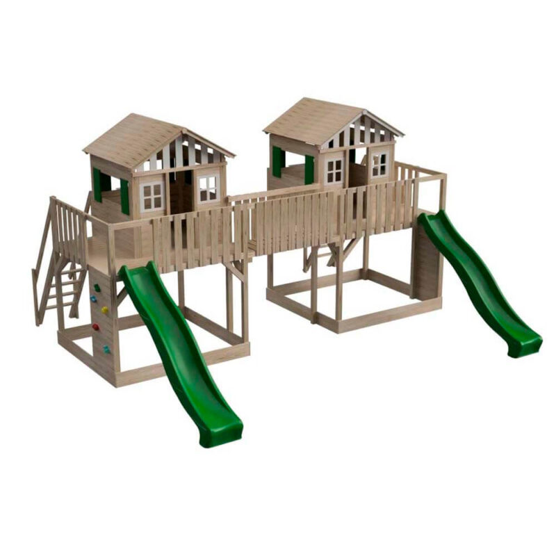 Billaresbalsalobre Parque infantil Masgames Superpop L con 2 toboganes MA700450