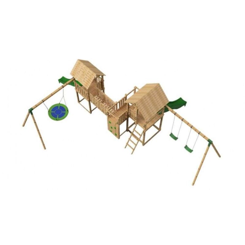 Billaresbalsalobre Parque infantil Masgames Himalaya con puente Madison MA800001M - Imagen 3