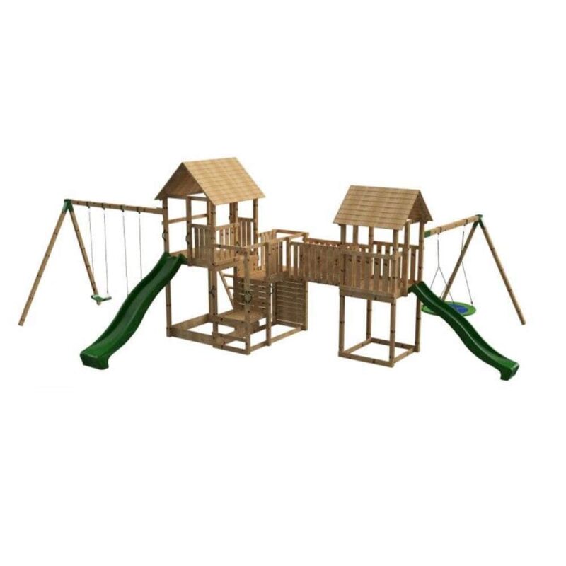 Billaresbalsalobre Parque infantil Masgames Himalaya con puente Madison MA800001M