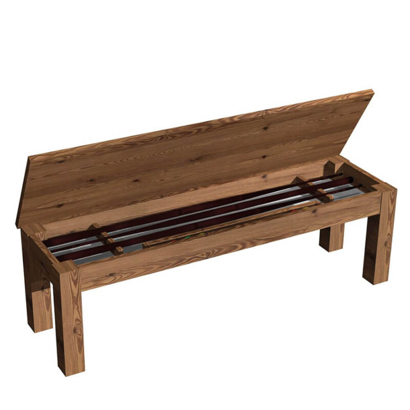 Billaresbalsalobre Banco Billar Madison Color Natural 513401