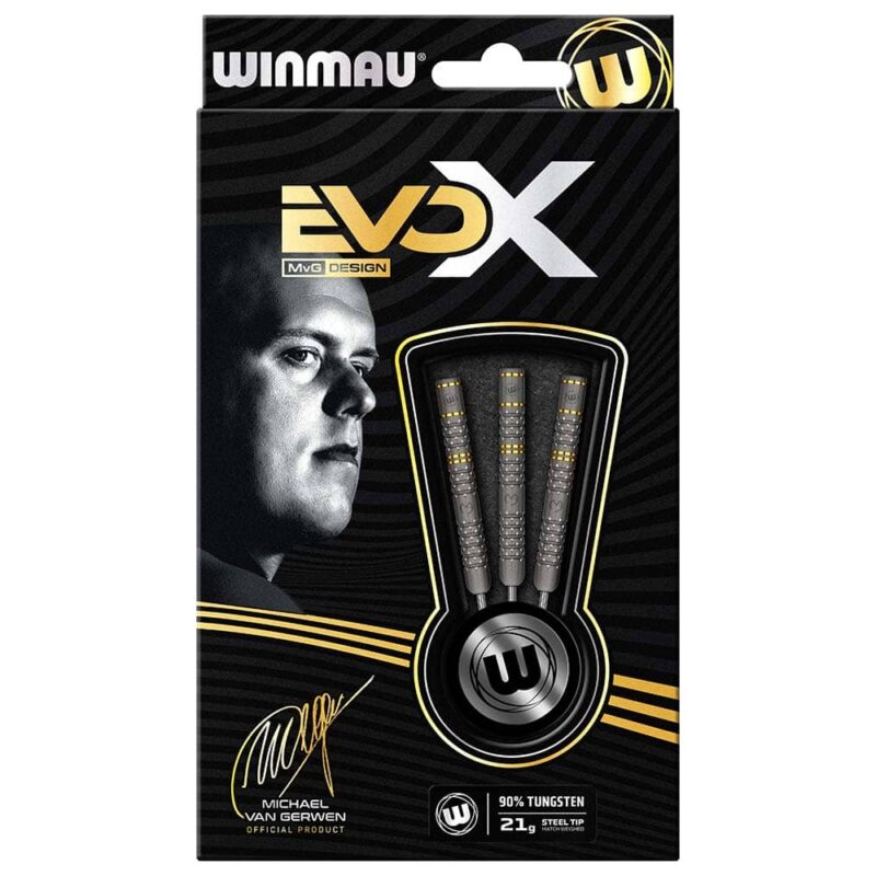 Billaresbalsalobre Dardos Winmau Michael van Gerwen Evo-X 90% 21gr 1534-21 - Imagen 5