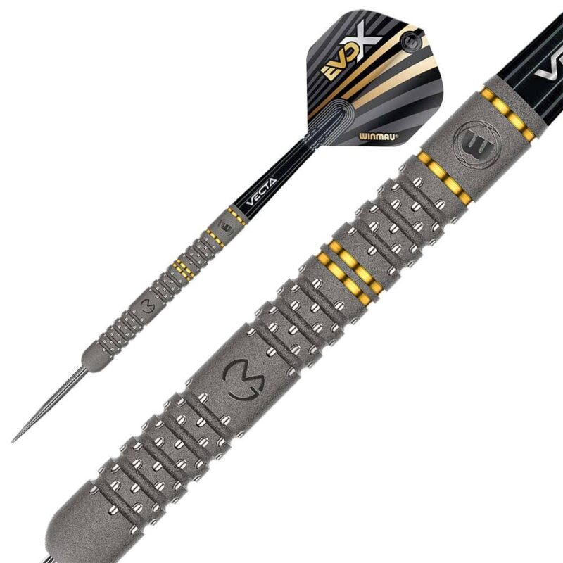 Billaresbalsalobre Dardos Winmau Michael van Gerwen Evo-X 90% 24gr 1534-24 - Imagen 3