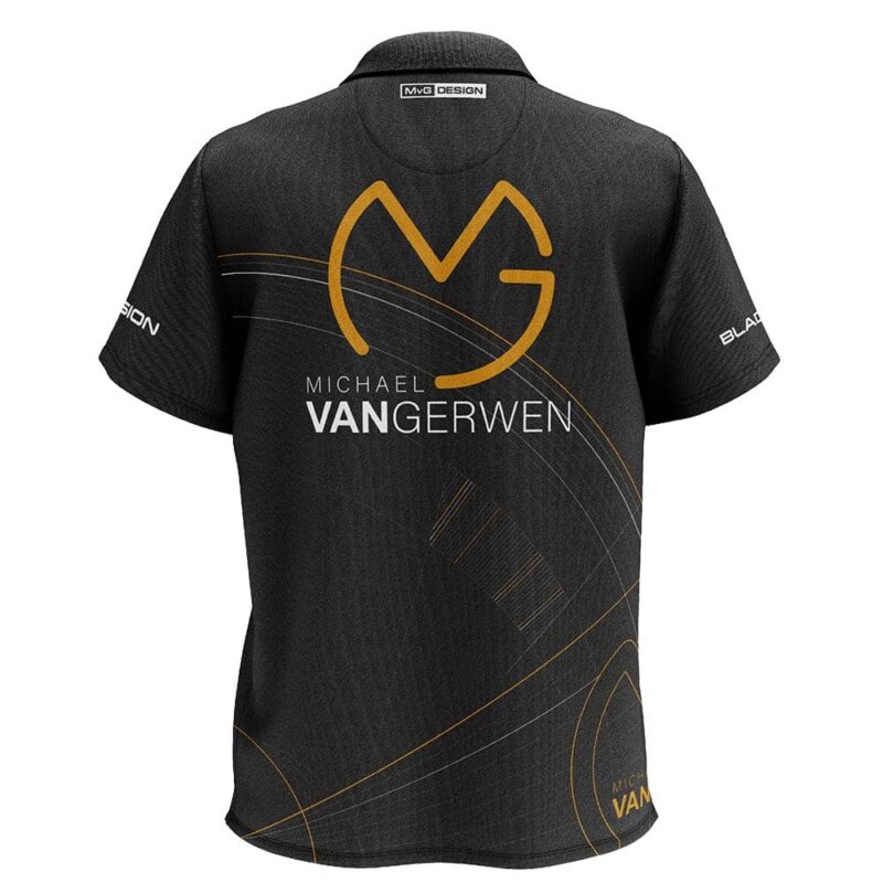 Billaresbalsalobre Polo Dardos Michael van Gerwen Limited Edition Tour L 8433 - Imagen 2