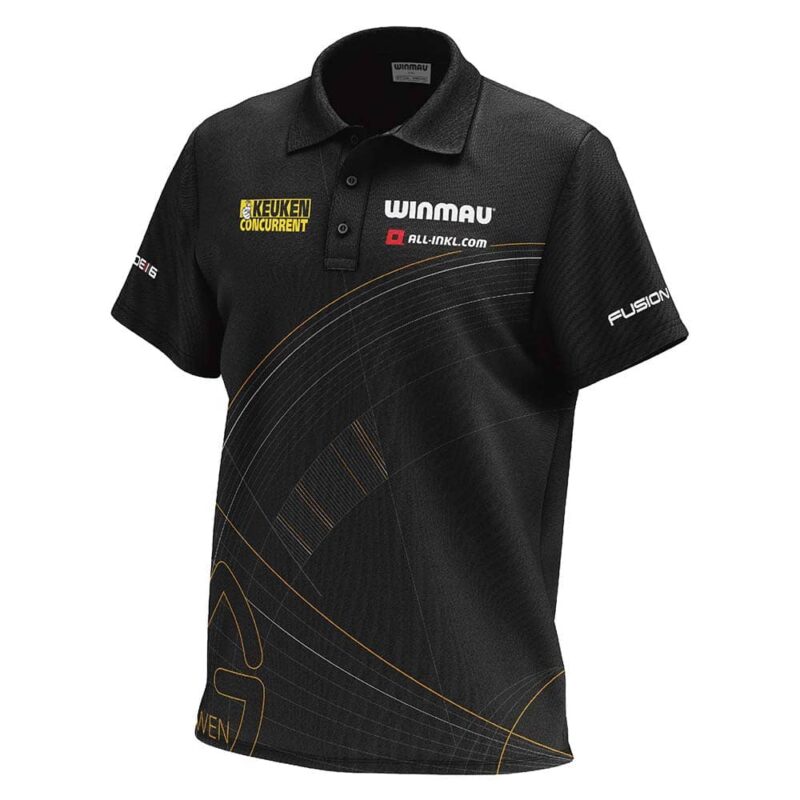 Billaresbalsalobre Polo Dardos Michael van Gerwen Limited Edition Tour L 8433 - Imagen 3