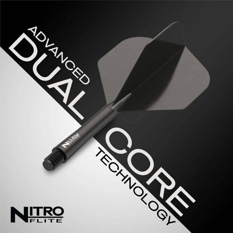 Billaresbalsalobre Plumas Red Dragon Nitro Flite System Black NO2 Short 19.5-64mm X1002 - Imagen 6